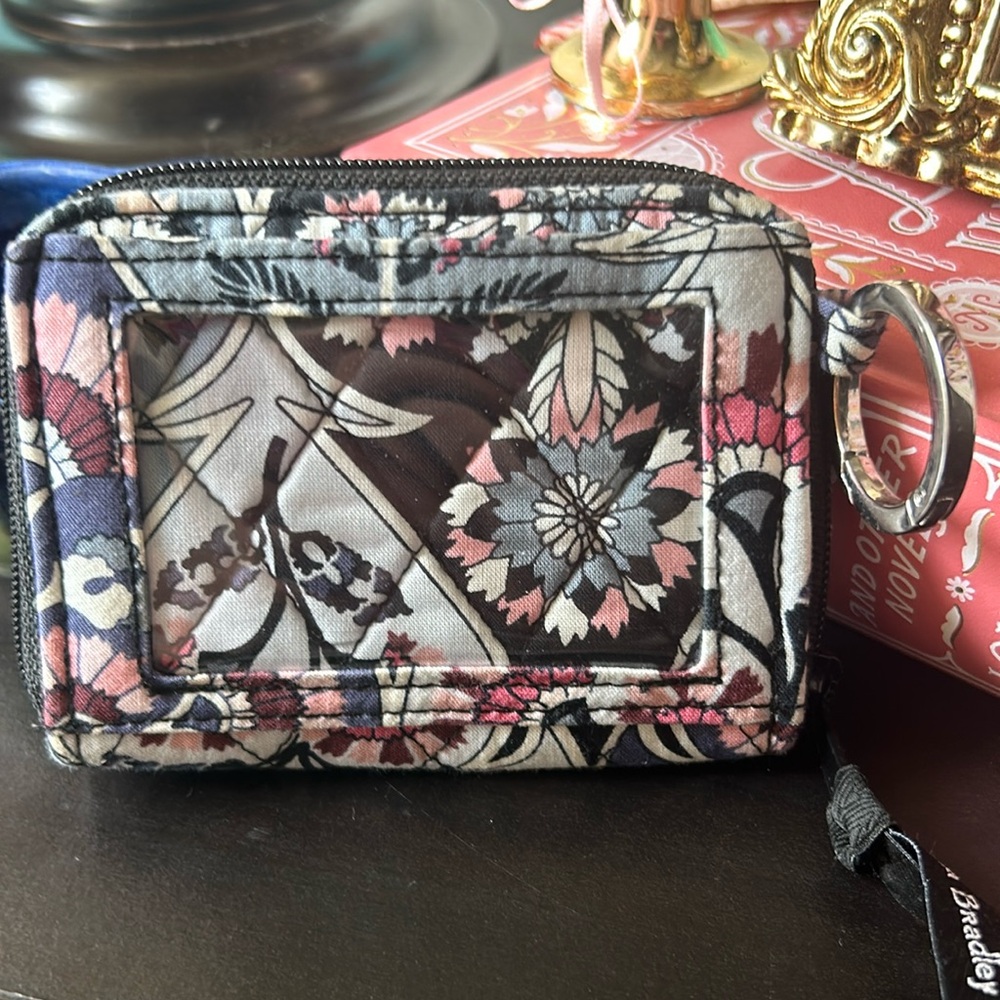 vera bradley paisley/floral wallet